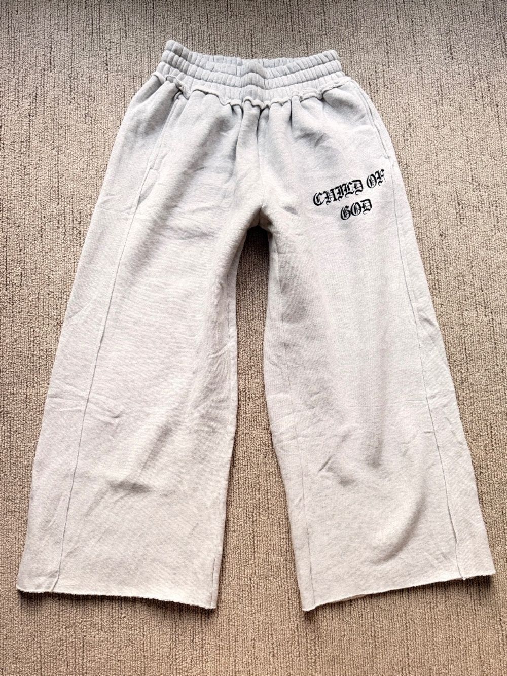 PRAYERS AVENUE Son of God Unisex Sweatpants L NEW Sold-Out!!